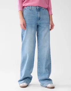 Wide Leg Jeans Mediumstone