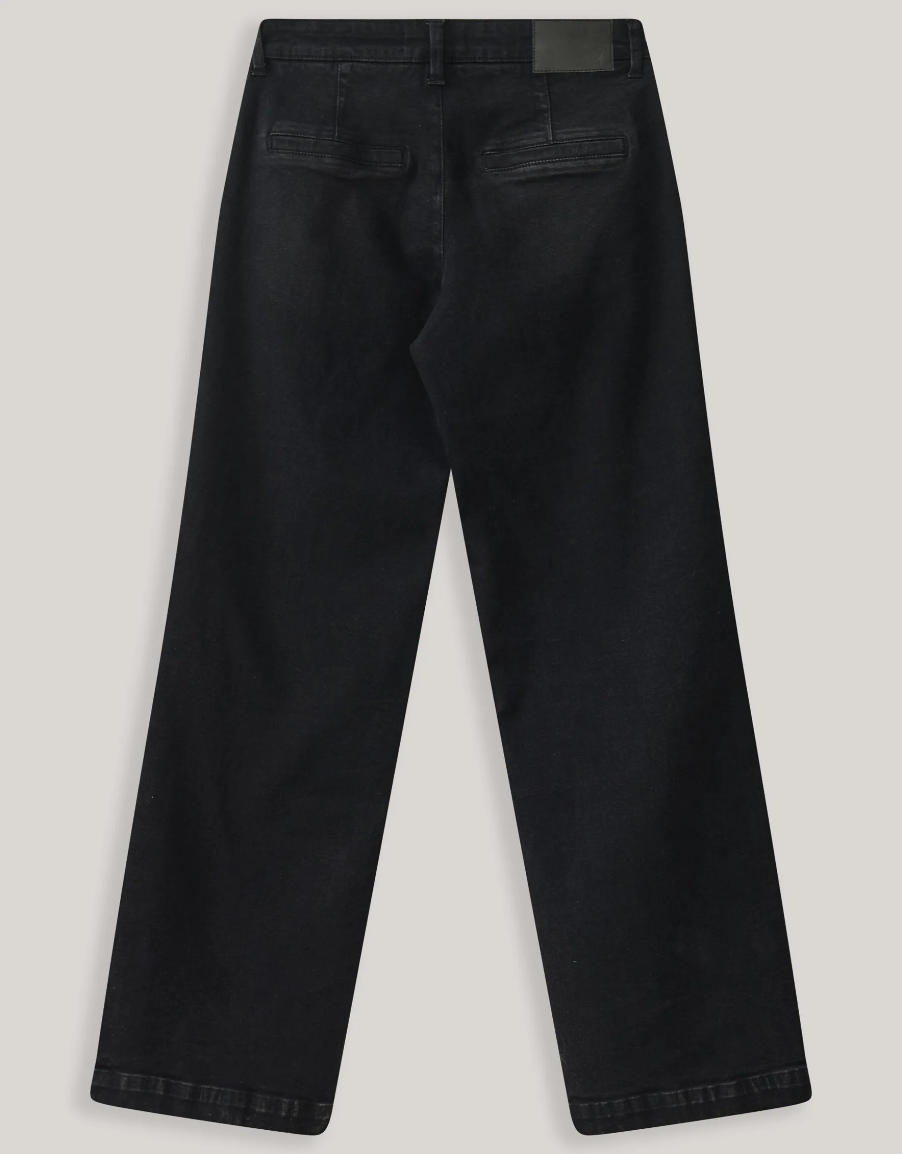 Wide Leg Jeans Zwart