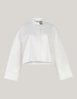 Wijde Blouse Wit By Mieke