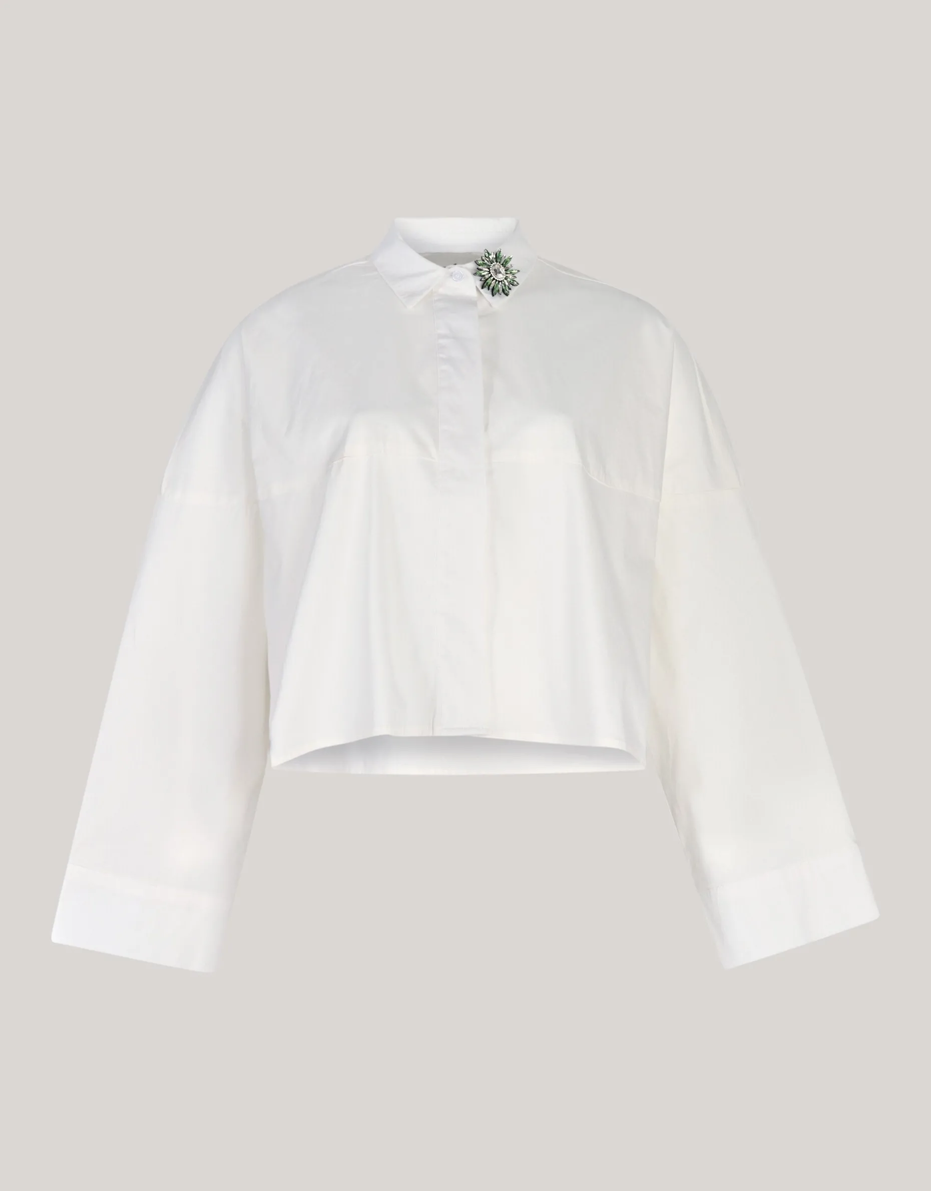 Wijde Blouse Wit By Mieke