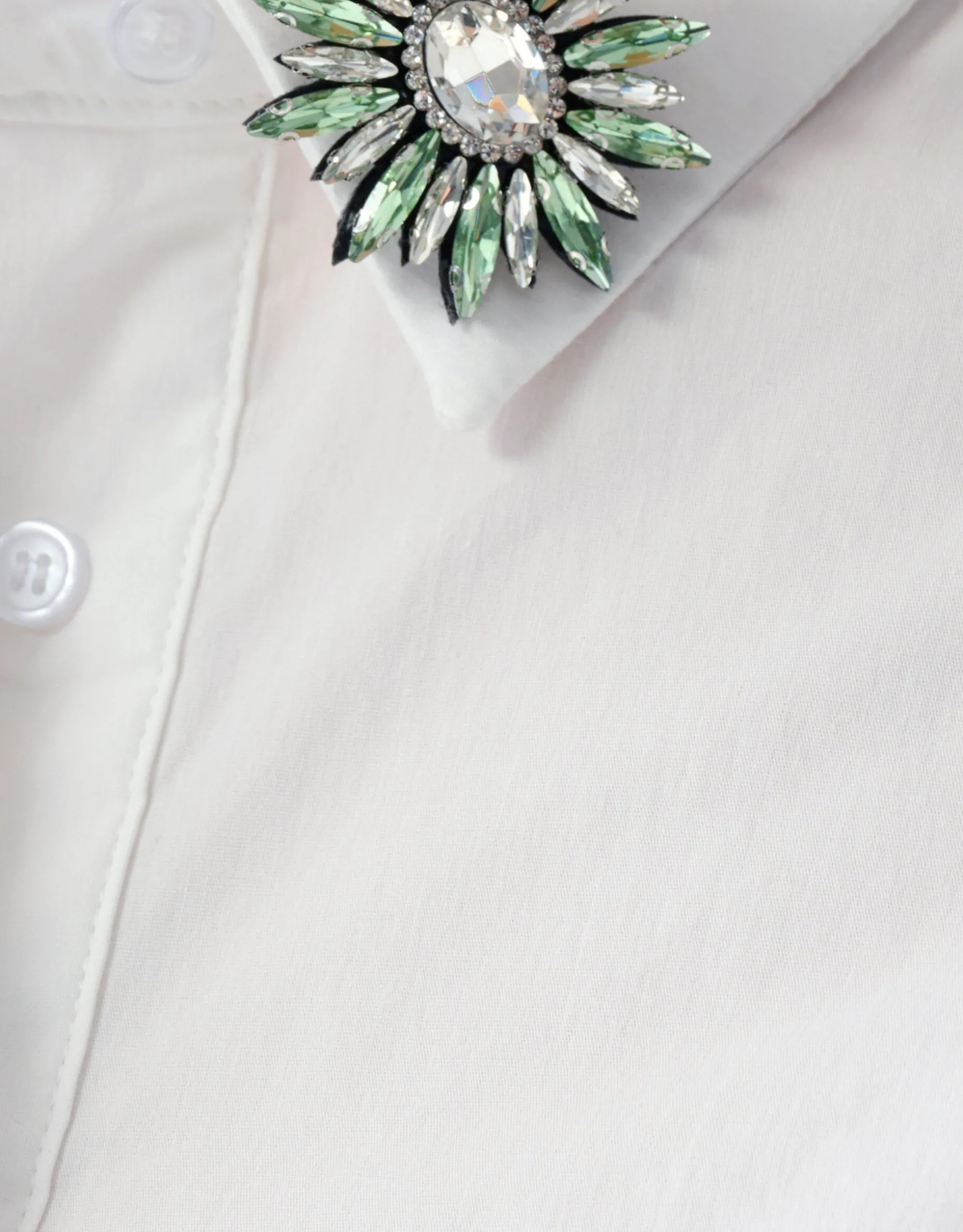Wijde Blouse Wit By Mieke