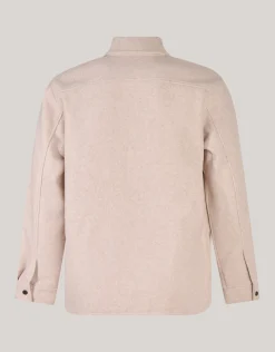 Zip Overshirt Zand