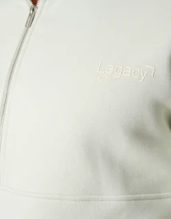 Zipper Sweater Lichtgrijs